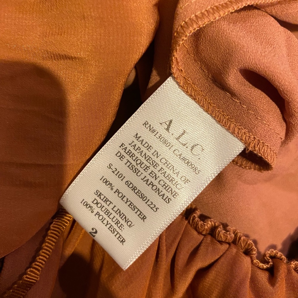 NWT! A.L.C. Jenine Belted Midi Dress - Picture 13 of 14